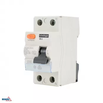 SCHELINGER Residual Current Device Type A 2P 25A 30mA 10kA VDE