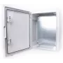 Coffret de distribution électrique ADELID ABS IP65 300x400x170mm gris clair RAL7035