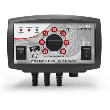 Régulateur de pompe TECH ST-19 pour pompes de chauffage et d'eau chaude sanitaire