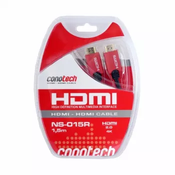 CONOTECH NS-015R Câble HDMI 2.0 1,5m Noir