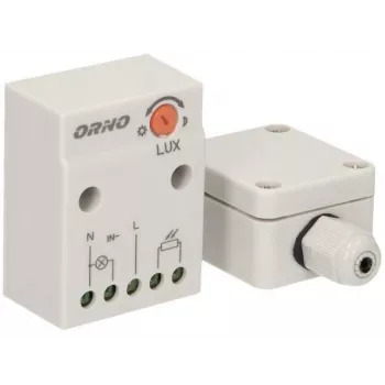 ORNO OR-CR-232 Détecteur crépusculaire avec sonde externe hermétique en boîte de dérivation