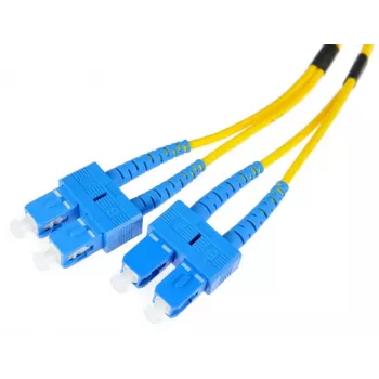 OPTIX Câble de raccordement fibre monomode duplex SC/UPC vers SC/UPC 2m