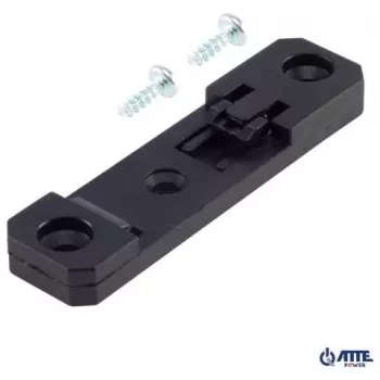Adaptateur de montage rail DIN ATTE ADD-TH35 pour rail TH35, gris