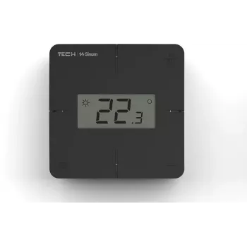 Thermostat d'ambiance filaire R-S1 noir Tech Sterowniki