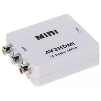 DELTA Convertisseur AV vers HDMI noir