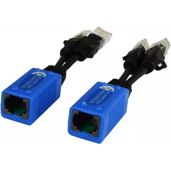 Pulsar P-POE2 Répartiteur PoE passif 2x RJ45 mâle vers 1x RJ45 femelle