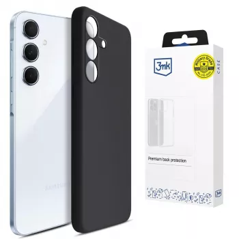 3MK PROTECTION Samsung Galaxy A55 5G - Coque 3mk Hardy Mellow noire