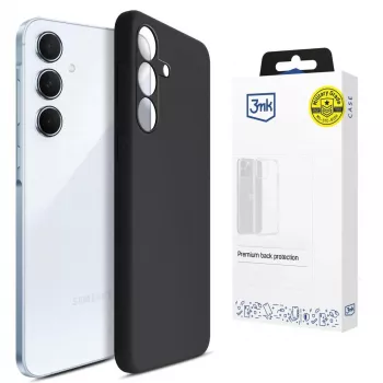 3MK PROTECTION Samsung Galaxy A55 5G - Coque 3mk Hardy Mellow noire