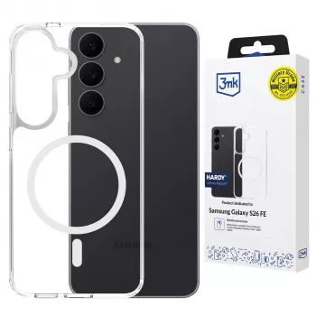 3MK PROTECTION Samsung Galaxy S26 FE - 3mk Hardy LiqForce MagCase noir