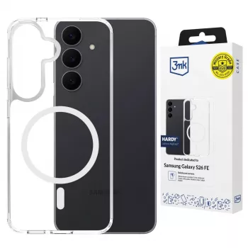 3MK PROTECTION Samsung Galaxy S26 FE - 3mk Hardy LiqForce MagCase noir