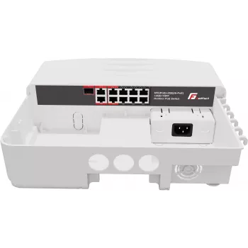 Switch industriel extérieur PoE GETFORT GF-6221-GGUF-PO 6FE+2GE+2GB+1SFP IP65
