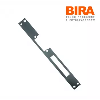 HARTTE OK-P4 barre plate longue pour gâches électriques, 3 mm, ouverte