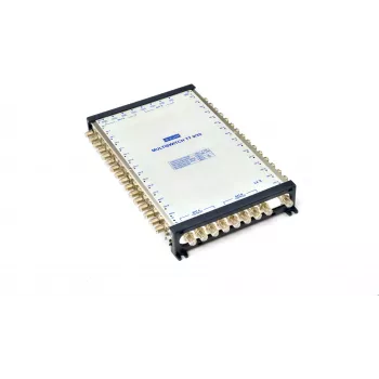 Multiswitch TELMOR TT 9/32 Classic cascadable 8 entrées satellite 1 entrée terrestre 32 sorties abonnés F-Type