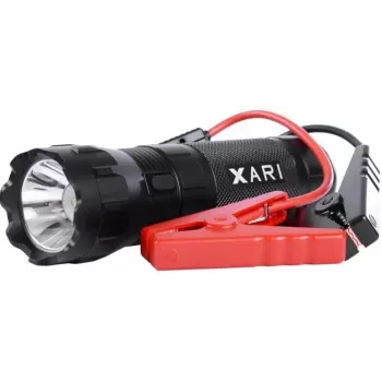 XARI JS50 4-en-1 démarreur de secours 1000A en pointe, batterie externe 20000mAh, compresseur d'air, lampe torche LED