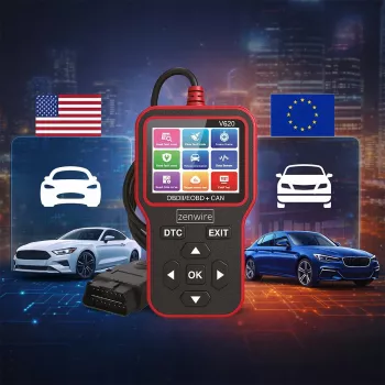 ZENWIRE V620 interface de diagnostic OBD2 ELM327 CAN