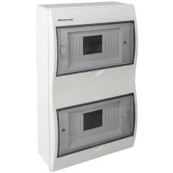 Coffret de distribution en saillie ELEKTRO-PLAST OPATÓWEK RN-16 Fala 7.4 16 modules IP40 blanc 403x238x95 mm
