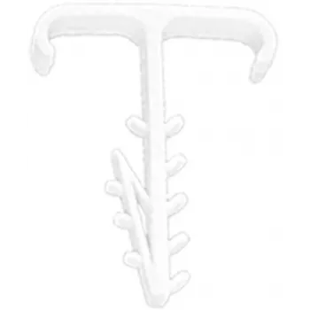Pince de câble plat USMP-3 BIS Quick Mount 16,5 mm blanc boîte de 500 pièces Elektro-Plast Opatówek