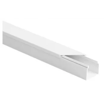 Kit de goulotte d'installation électrique STASIŃSKI SP. Z O.O. blanc LS 25x25 2 m (lot de 10)