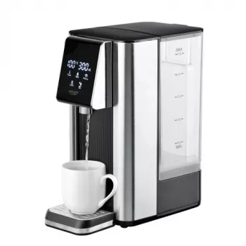 Bouilloire électrique Adler AD 1356, 1,7 L, 2200 W, acier inoxydable, argent