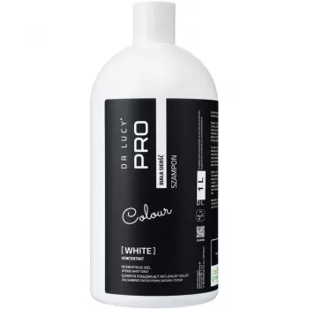 DR LUCY White shampooing pour chiens au pelage blanc – 1 L