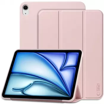 Étui Tech-Protect Smartcase pour iPad Air 10.9 (4/5 Gen, 2020-2022) / iPad Air 11 (6/7/8 Gen, 2024-2026), rose