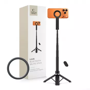 TECH-PROTECT L11S MagSafe Bluetooth Selfie Stick Tripod noir