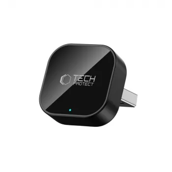 TECH-PROTECT ULTRABOOST CA01 Adaptateur Apple CarPlay / Android Auto USB Bluetooth 5.4 noir mat