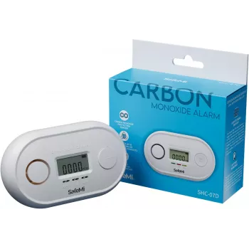 SAFEMI Détecteur de monoxyde de carbone - B - garantie 7 ans SHC-07D