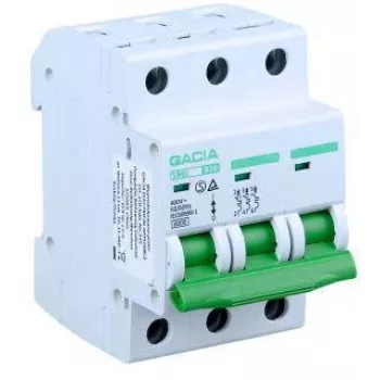 GACIA SB6L B 3P 16A Disjoncteur miniature MCB 3 pôles 16A 6kA courbe B