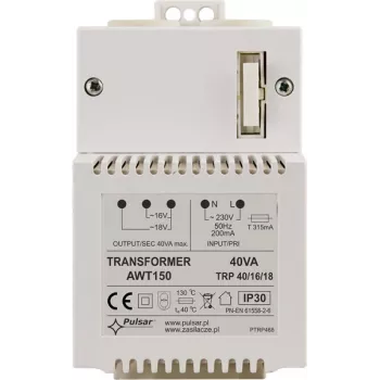 Transformateur d'alimentation Pulsar AWT150 40VA 16V/18V AC