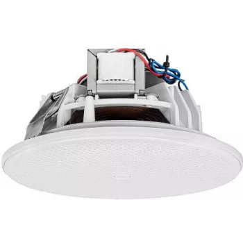 HQM HQM-SO616 haut-parleur de plafond 6W - ligne 100V, haut-parleur 6,5 pouces, blanc