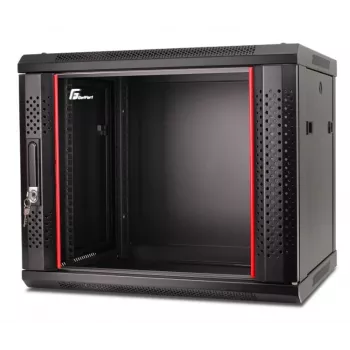 GETFORT CALI 19 pouces 9U 600x450 armoire murale noire