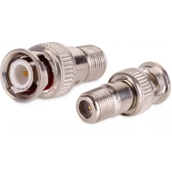 Adaptateur F-Type femelle vers BNC mâle GETFORT GF-WBNC HQ 100 pièces