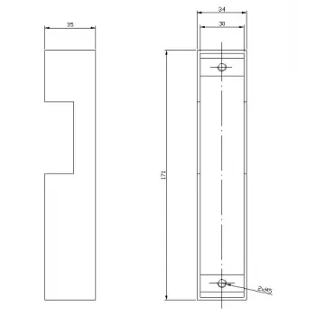 Tableau de distribution encastré ELEKTRA-PLUS KASETA ELEKTRA R2 18 modules 3 rangées IP40 blanc porte verre fumé