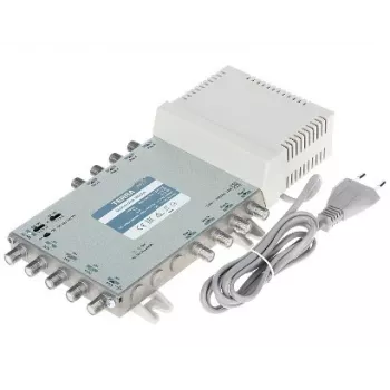 TERRA multiswitch MR-508 amplificateur de distribution satellite et terrestre 5 entrées/8 sorties