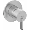 DEANTE Mitigeur de douche encastré sans inverseur de douche, chrome, mitigeur monocommande, laiton