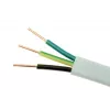 Câble d'alimentation plat ELEKTROKABEL YDYp 3x1,5mm2 450/750V 100m blanc