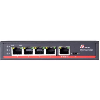 GETFORT GF-105-4PG-PD-90 commutateur PoE 4 GE + 1 GE 90W (PoE-In)