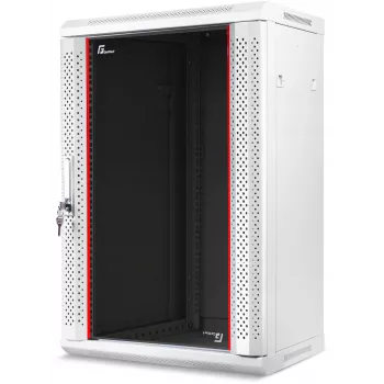 GETFORT WGF18-64EH-WGG 19 inch armoire rack murale 18U 600x450 mm grise