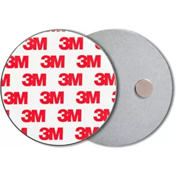 SAFEMI Plaques de montage magnétiques pour détecteurs de fumée et de CO SHA-01