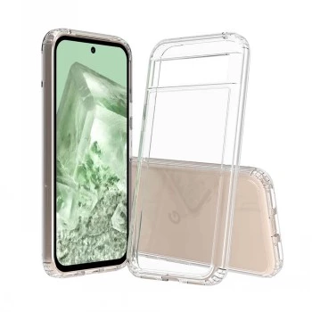 Coque bumper SCREENOR pour Google Pixel 8a - TPU transparent