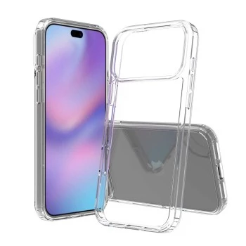 Coque bumper SCREENOR pour Apple iPhone 17 Pro Max, transparente