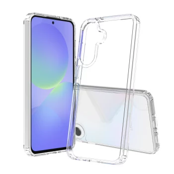 Coque bumper SCREENOR pour Samsung Galaxy A37, transparente