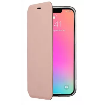 SCREENOR Clever Étui portefeuille pour Apple iPhone 14 - rose