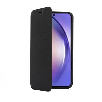 SCREENOR CLEVER Galaxy A54 5G Étui portefeuille noir