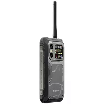 Téléphone robuste Blackview XPLORE 1 talkie-walkie 22km 5G 6,78 pouces FHD 2460x1080 120Hz + 2,01 pouces 296x240 12+256GB MTK Dimensity 7050 octa-core 2,4GHz caméra 50+64+20MP vision nocturne 20000mAh NFC Gorilla Glass 5 Android 15 MIL-STD noir
