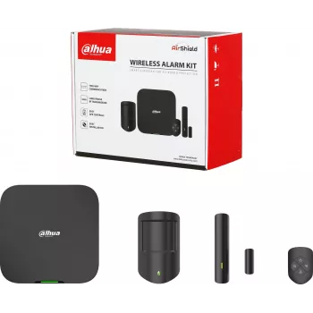 Kit d'alarme sans fil Dahua ART-ARC3800H-03-W2(868)-B (868 MHz, noir)