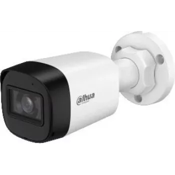 DAHUA HAC-HFW1500RL-0280B-S3-DIP Caméra bullet IR 5MP, objectif fixe 2,8 mm, IP67, 12V DC