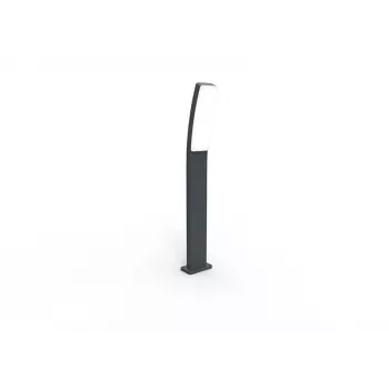 Luminaire à borne KIRA 7288902118 18W LED gris foncé