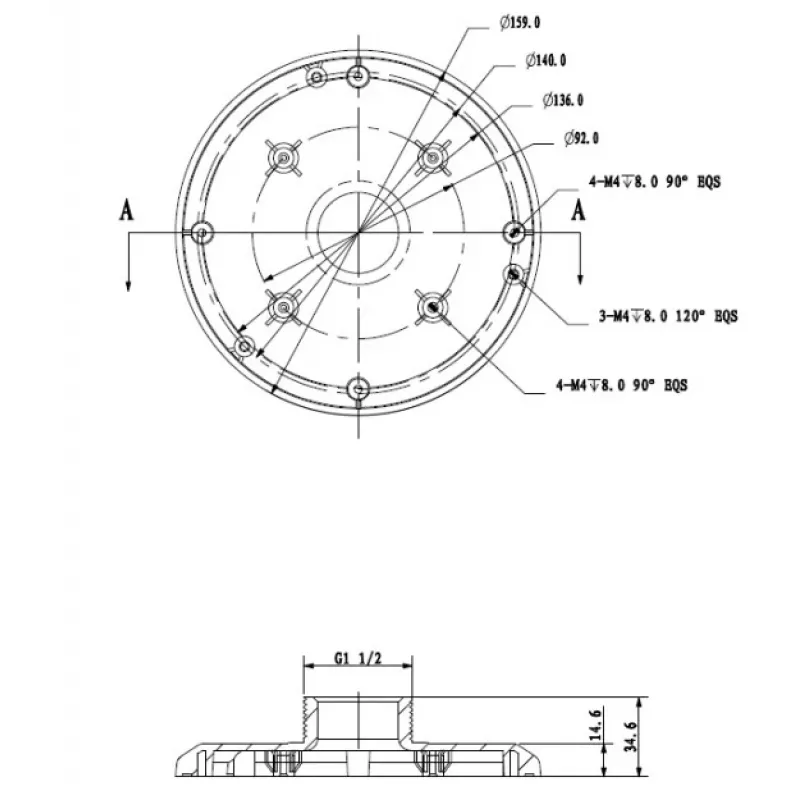 DAHUA PFA101 Adaptateur